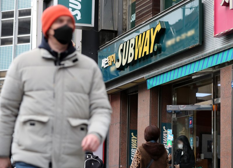 서울 시내 한 써브웨이 매장. 2023.1.31/뉴스1 ⓒ News1 김진환 기자