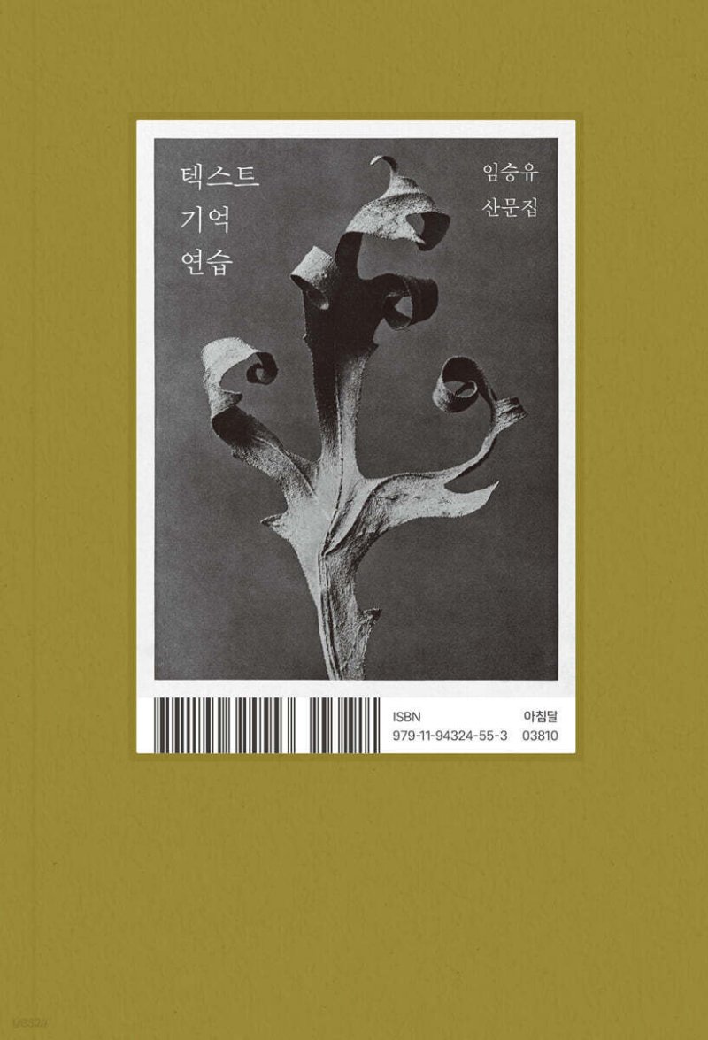 [신간] '텍스트 기억 연습'