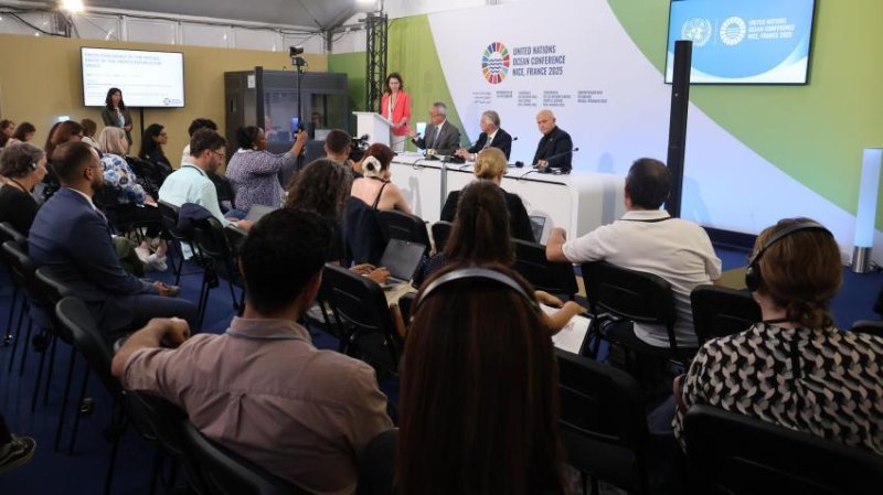 지난 6월 프랑스 니스에서 열린 2025 유엔해양 총회 모습. 출처: 유엔
