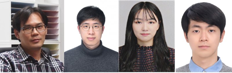 [울산=뉴시스] 구미현 기자 =UNIST 연구진. 사진 좌측부터 유정우 교수, 손창희 교수, 정현정 박사, 소기목 연구원 (사진=UNIST 제공) 2025.12.10. photo@newsis.com *재판매 및 DB 금지
