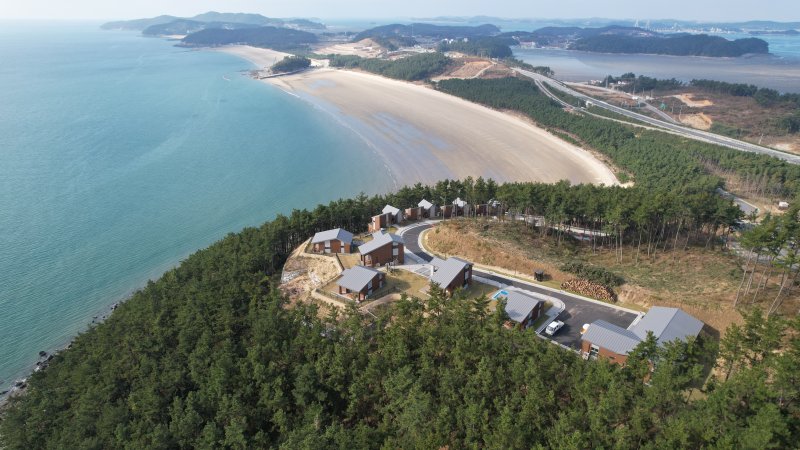 원산도자연휴양림 전경.(보령시 제공. 재판매 및 DB금지)/뉴스1