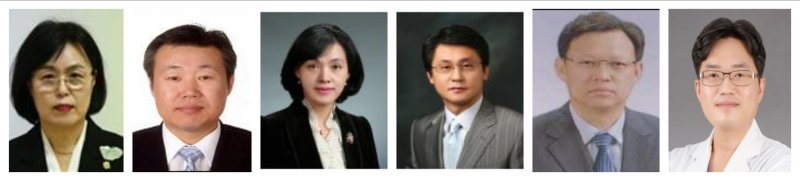 [대전=뉴시스] 왼쪽부터 송인우 원장, 윤정병 교육장, 양수조 교육장, 김희종 교장, 정회근 전 행정국장, 김경훈 병원장. (사진=대전시교육청 제공) 2025.12.10. photo@newsis.com *재판매 및 DB 금지