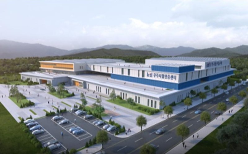 [창원=뉴시스] 경남 우주환경시험시설 조감도. (사진=경남도 제공) 2025.12.10. photo@newsis.com