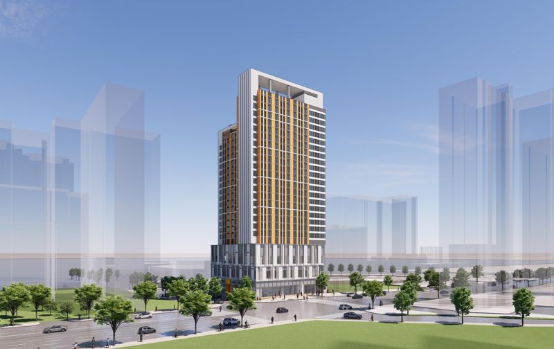 개봉역 청년주택 조감도. 서울시 제공