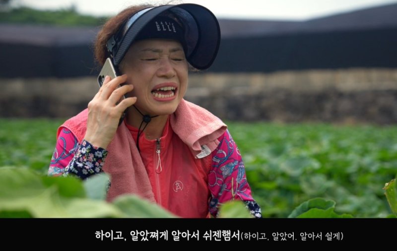 [제주=뉴시스] 제주어 활용 폭염예방 홍보영상 화면. (사진=제주도 제공) photo@newsis.com *재판매 및 DB 금지