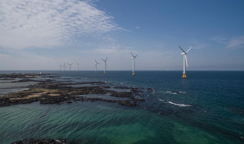 탐라해상풍력발전. (사진=한국남동발전 제공) *재판매 및 DB 금지