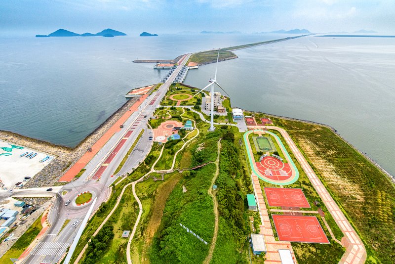 새만금 방조제 전경.(전북도 제공. 재판매 및 DB금지)/뉴스1