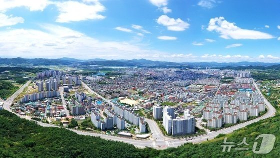 충주시 전경.(자료사진)/뉴스1
