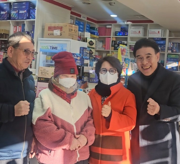 ‘엄사면 응원주간’ 모습. (계룡시 제공.재판매 및 DB금지)/뉴스1