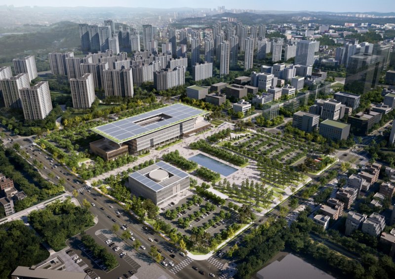 [평택=뉴시스] 평택시 신청사 조감도 (사진=평택시 제공) 2025.12.10.photo@newsis.com