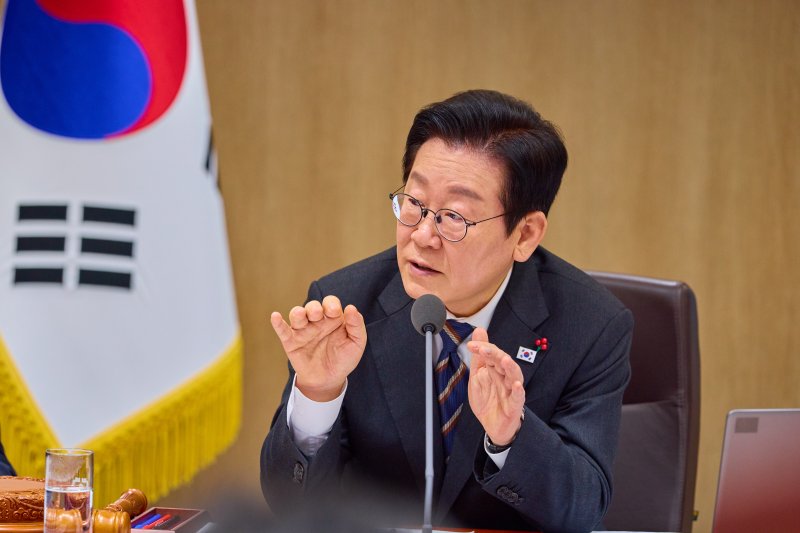 이재명 대통령이 지난 9일 서울 용산 대통령실 청사에서 열린 국무회의에서 발언하고 있다. (대통령실 제공. 재판매 및 DB 금지) 2025.12.9/뉴스1 ⓒ News1 허경 기자