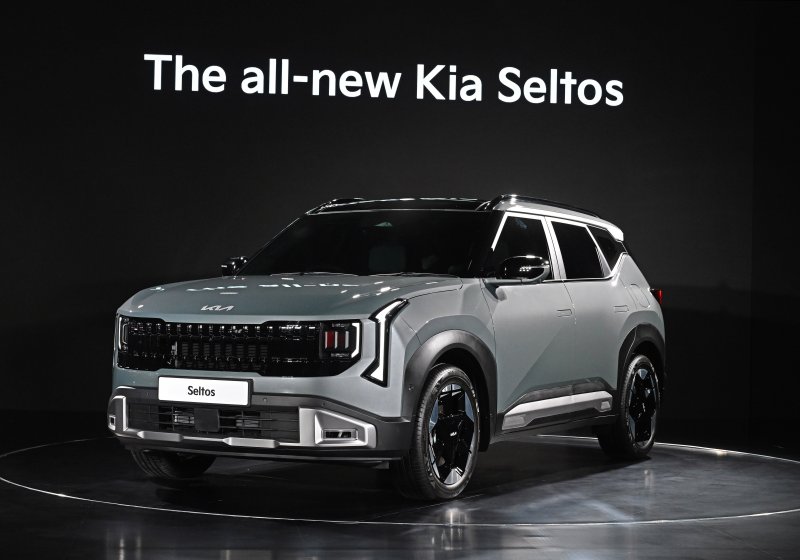 기아 소형 SUV '셀토스'의 2세대 완전변경 모델 '디 올 뉴 셀토스'가 9일 언론에 처음 공개된 모습(기아 제공). 2025.12.09.