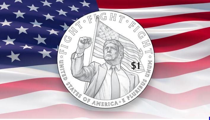 미 재무부가 공개한 미국 건국 250주년 기념 트럼프 대통령 기념 주화 초안.2025.12.10.(사진=폭스비즈니스 캡처) *재판매 및 DB 금지