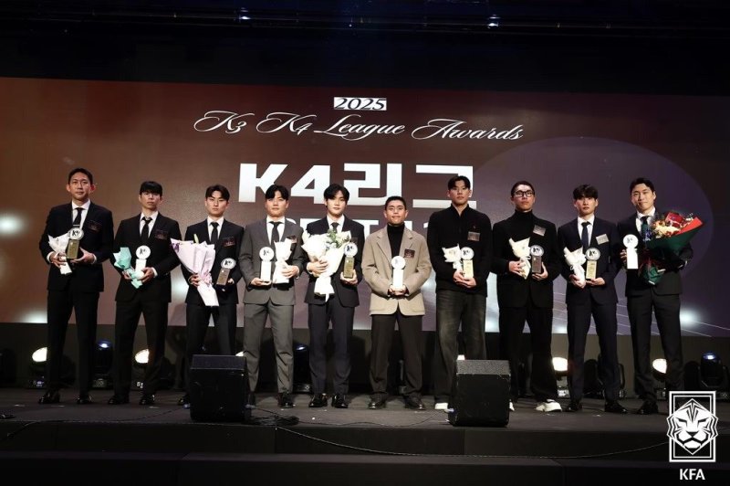 K4 베스트11(대한축구협회 제공)