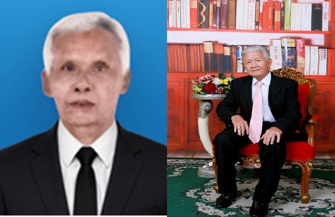 껀참전용사 나롱 얨니욤(왼쪽)과 마놋 품마니껀.(재한유엔기념공원관리처 제공. 재판매 및 DB 금지)