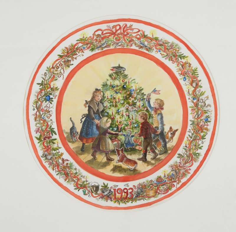 타샤 튜더 '후레이 포 크리스마스'. 롯데뮤지엄 제공