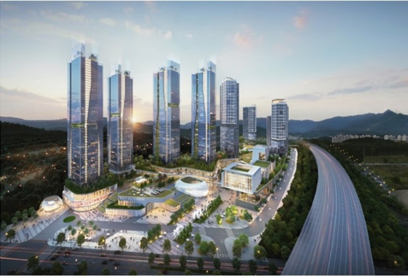 엠디엠 '동탄신도시 헬스케어 복합시설' 조감도 한국토지주택공사 제공