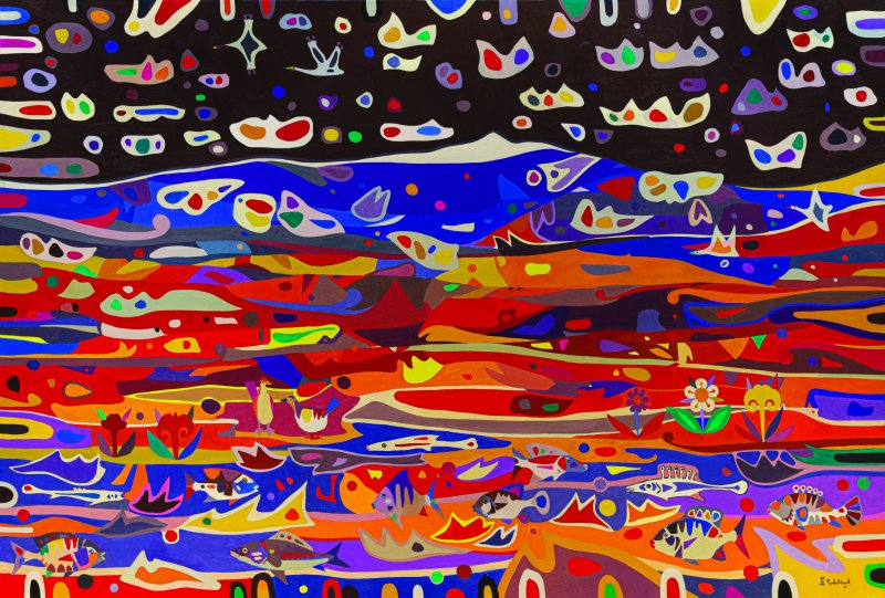 1996 오승윤 '풍수 무등산' (아시아문화전당 제공. 재판매 및 DB금지) /뉴스1