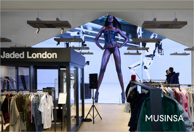 [서울=뉴시스] 제이디드 런던 팝업 현장. (사진=무신사 제공) *재판매 및 DB 금지