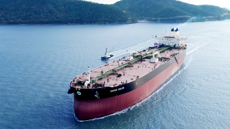 수에즈막스급 원유운반선 ⓒ News1 박영래 기자