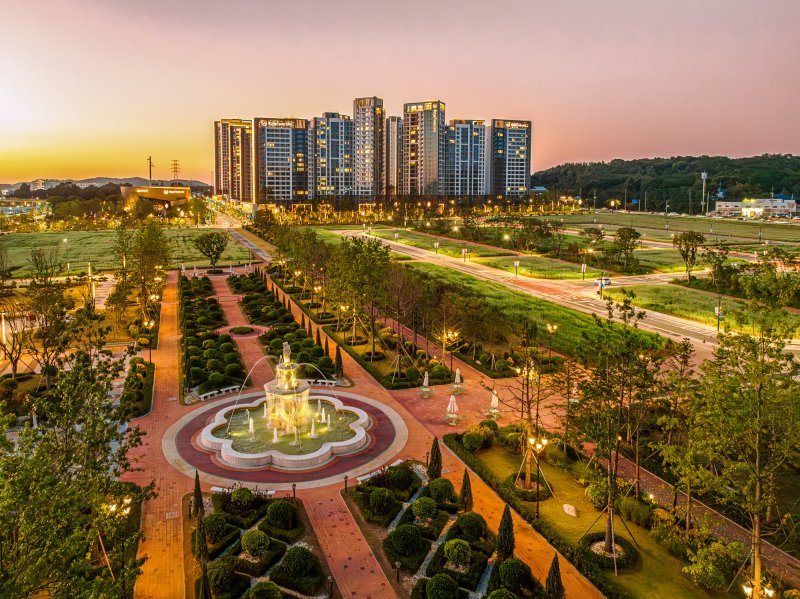 [서울=뉴시스] DK아시아 신검단 로열파크씨티Ⅱ 전경. (사진=DK아시아 제공) 2025.12.11. photo@newsis.com *재판매 및 DB 금지