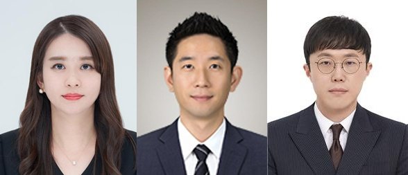 [안동=뉴시스] 인삼 유래 엑소좀의 간 섬유화 억제 효과를 규명한 연구팀. 왼쪽부터 조영은 국립경국대 교수, 김도균 전북대 교수, 서광원 충북대 교수 (사진=국립경국대 제공) 2025.12.11. photo@newsis.com *재판매 및 DB 금지