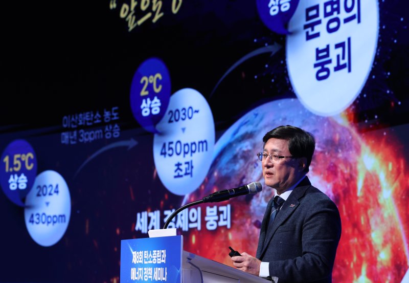 [서울=뉴시스] 조성우 기자 = 김성환 기후에너지환경부 장관. 2025.12.10. xconfind@newsis.com