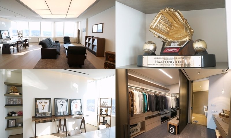 김하성, 메이저리거의 비시즌 한국 라이프…'칼각' 집 공개