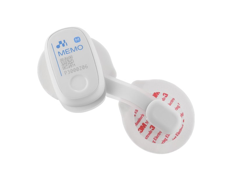 초경량 웨어러블 심전도 측정 기기 '메모 패치 M' (사진=휴이노 제공) *재판매 및 DB 금지