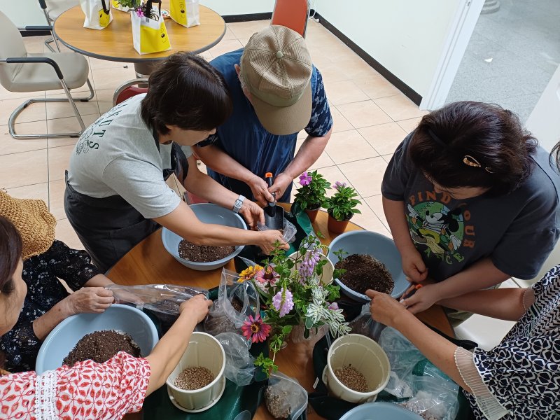제주대에서 추진 중인 재활치유농업 프로그램. (농진원 제공)