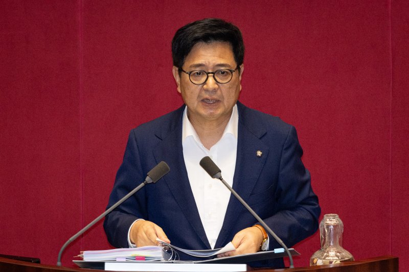 김장겸 국민의힘 의원. ⓒ News1 유승관 기자