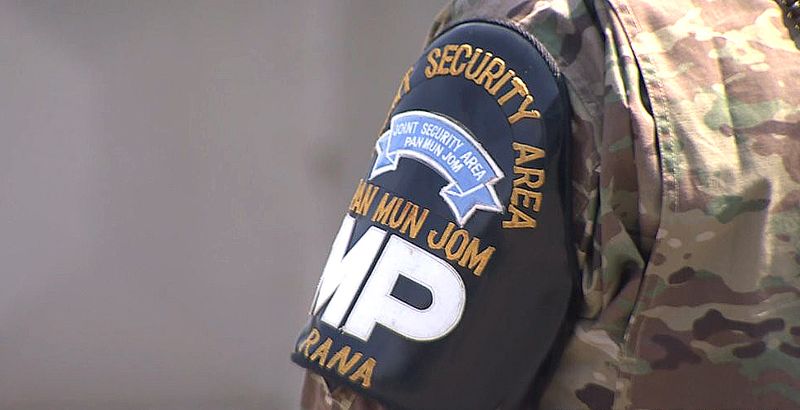 공동경비구역 판문점 근무 병사 이미지 사진. 연합뉴스