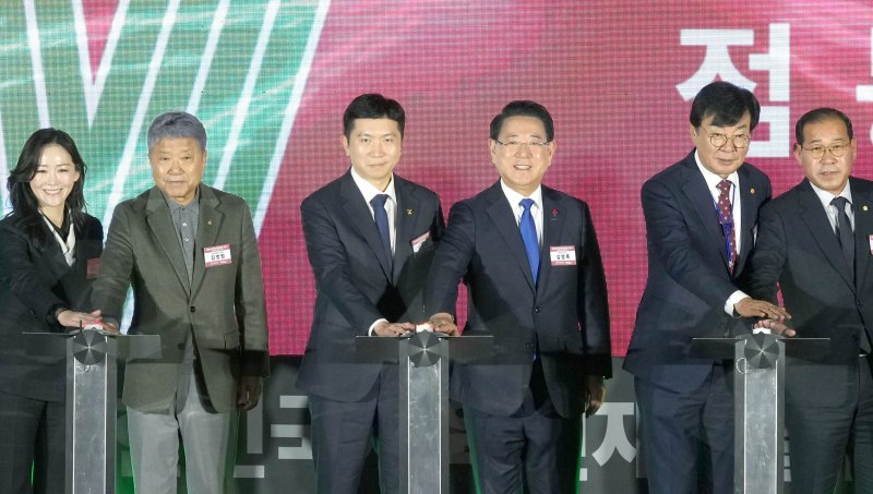 대한민국 체육인재개발원 개원식.(전남도 제공. 재판매 및 DB금지) 2025.12.11/뉴스1