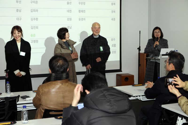 '2025 ARKO LEAP' 12일 개막..지역 작가 작품들 소개 [포토]