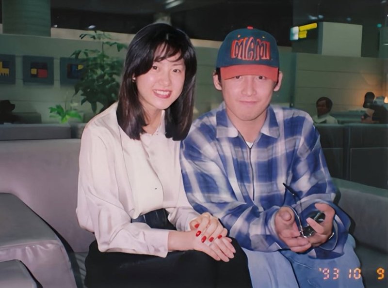 고현정·현진영, 32년 전 공항에서…"풋풋한 22살"