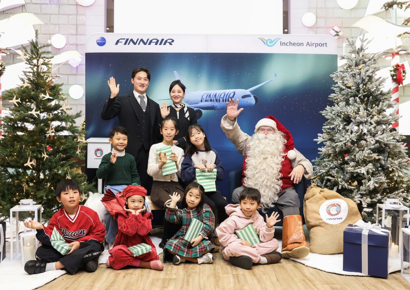 산타 밋앤그릿(핀에어 제공)