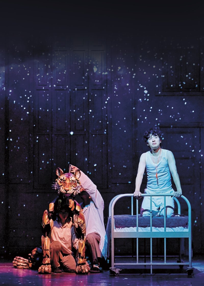 동명 영화로도 유명한 뮤지컬 '라이프 오브 파이'에서 파이 역을 맡은 박정민. 에스앤코 제공