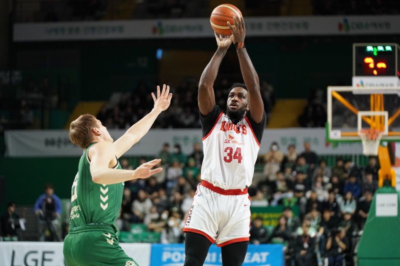 [서울=뉴시스] 프로농구 서울 SK의 자밀 워니. (사진=KBL 제공) *재판매 및 DB 금지