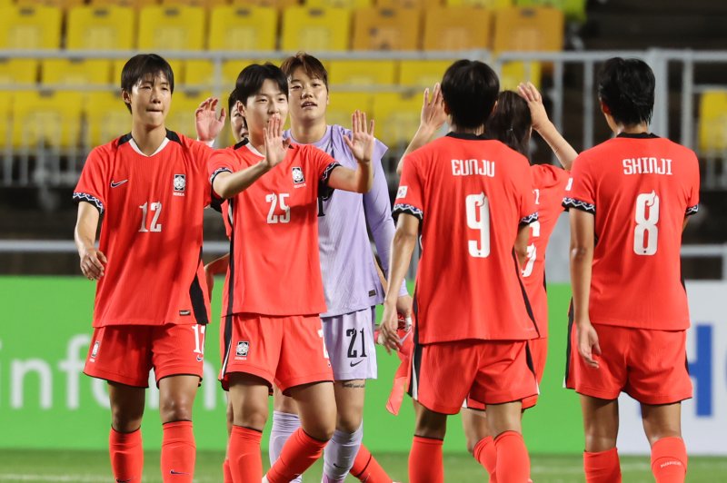 한국 여자축구대표팀. 2025.7.16/뉴스1 ⓒ News1 장수영 기자