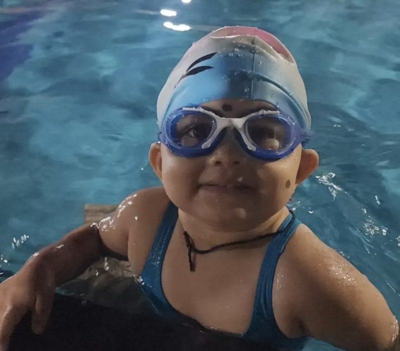 [뉴시스] '인도 기록서(India Book of Records)' 최연소 완주자로 기록된 베다 파레시 사르파레. (사진='veda_sarfare_official' 인스타그램 캡처) *재판매 및 DB 금지