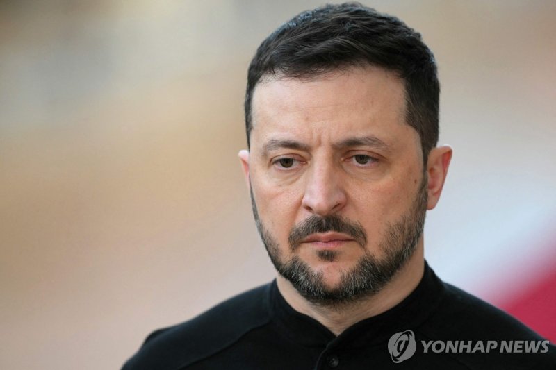 볼로디미르 젤렌스키 우크라이나 대통령. 연합뉴스