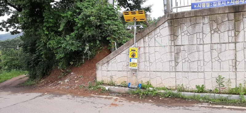 [원주=뉴시스] 무단투기 단속용 CCTV. (사진=뉴시스 DB). photo@newsis.com