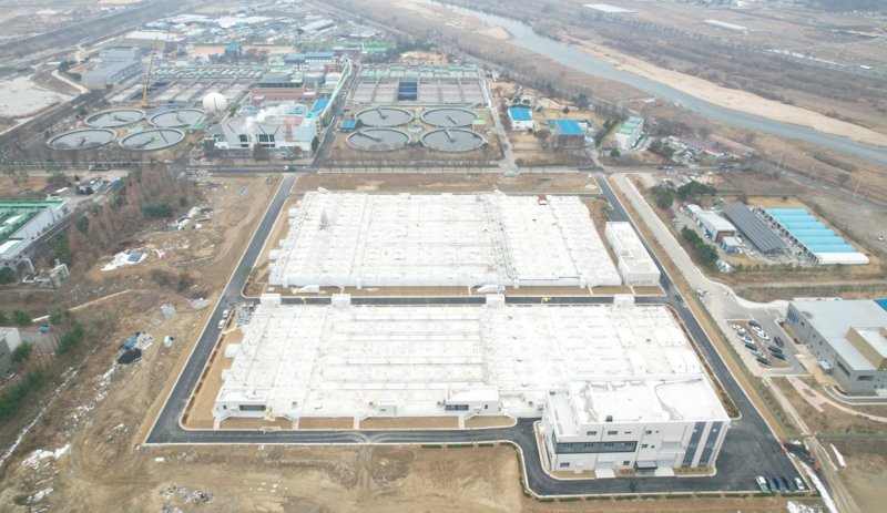 [청주=뉴시스] 충북 청주공공하수처리시설. (사진=청주시 제공) photo@newsis.com *재판매 및 DB 금지