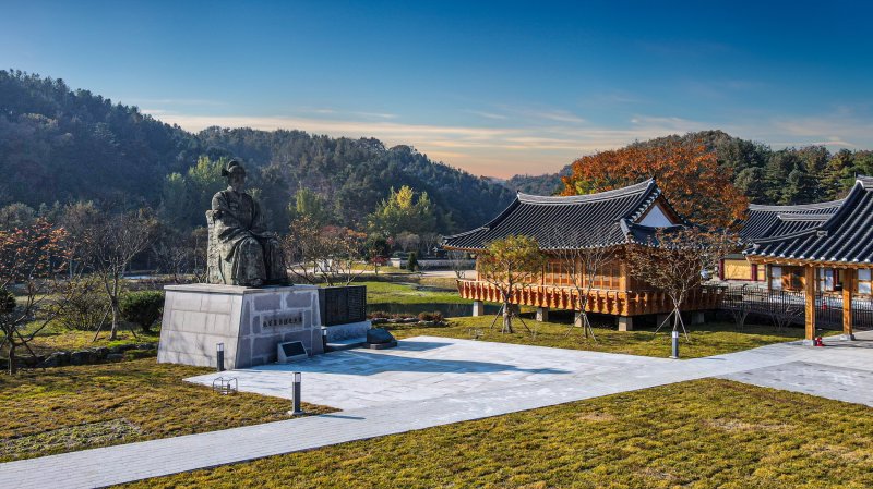 [청양=뉴시스] 청양군에 조성된 면암최익현기념관 전경. *재판매 및 DB 금지