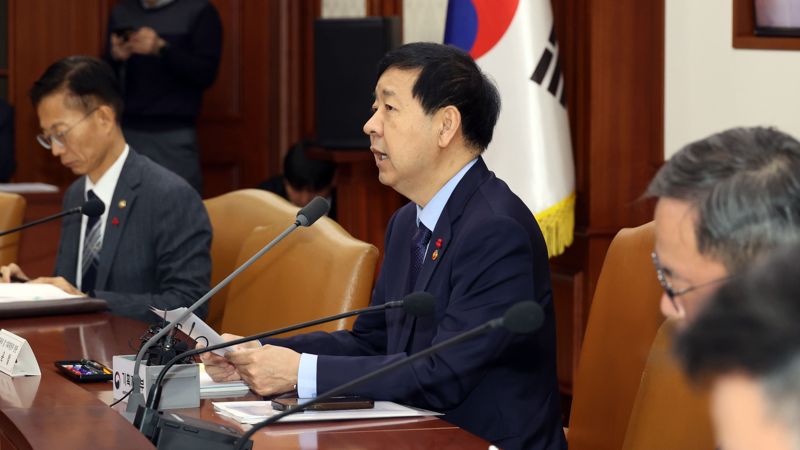 구윤철 경제부총리 겸 기획재정부 장관이 12일 서울 종로구 정부서울청사에서 열린 대외경제장관회의에서 발언하고 있다. 사진=서동일 기자