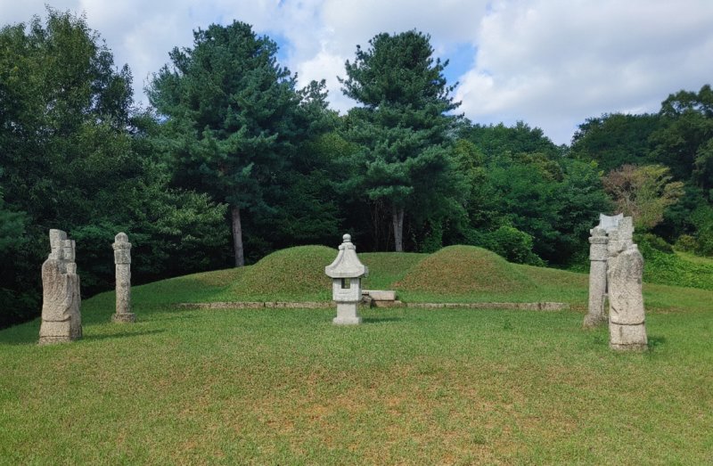 고양시 덕양구 원흥동 소재 ‘심봉원 묘 및 신도비(沈逢源 墓 및 神道碑)’. (고양시 제공, 재판매 및 DB금지)