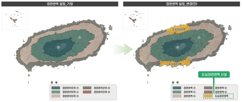제주특별자치도 경관계획 재정비안.(제주특별자치도 제공, 재판매 및 DB 금지)