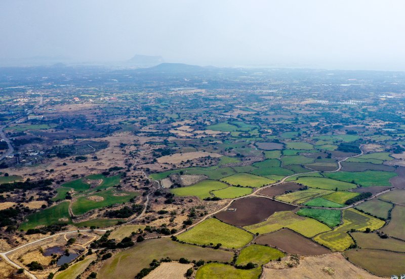 [서귀포=뉴시스] 우장호 기자 = 제주 서귀포시 성산읍 제2공항 예정지 인근 모습. (사진=뉴시스DB) woo1223@newsis.com