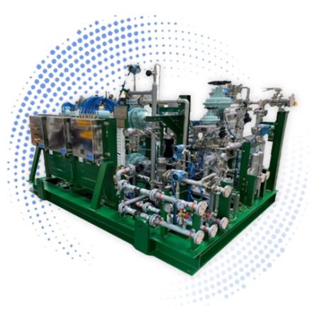 동화뉴텍의 주력 제품 가운데 하나인 액화천연가스(LNG) 추진선 전용 BOG 가스압축기 ‘NeX-Series’ 모습. 동화뉴텍 제공