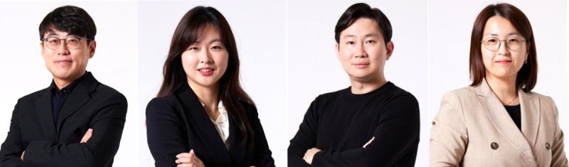 [포항=뉴시스] 송종욱 기자 = 포스텍 교수 4명이 '2026년도 한국과학기술한림원 젊은 과학자 아카데미(YKAST)' 신입 회원에 선정됐다. 사진 왼쪽부터 최동구 산업경영공학과·융합대학원 교수, 박선아 화학과 교수, 이효민 화학공학과 교수, 장진아 기계공학과·생명과학과·IT융합공학과·융합대학원 교수. (사진=포스텍 제공) 2025.12.12. photo@newsis.com